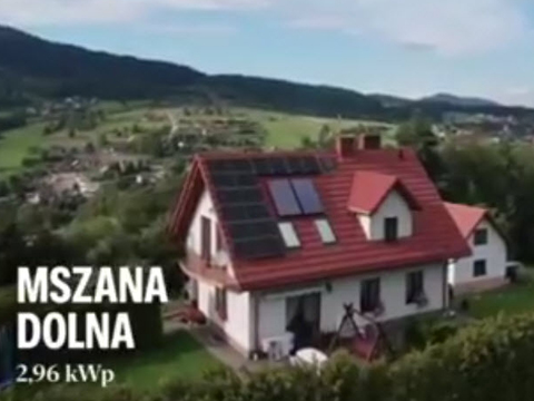 Filmik Instalacji - Mszana Dolna 2,96 kWp