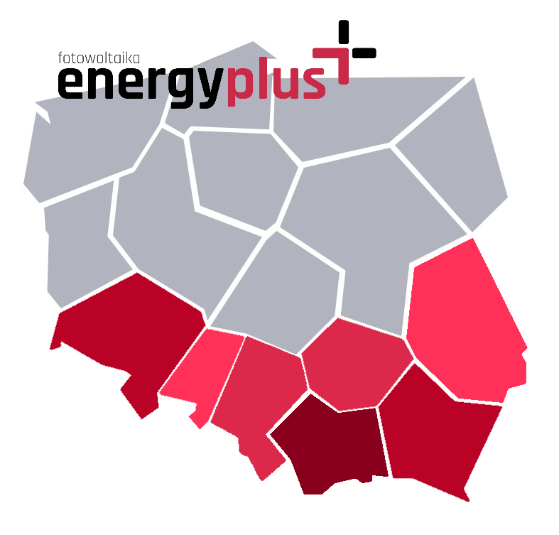 Mapa z zasięgiem naszej pracy